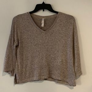Slightly cropped top